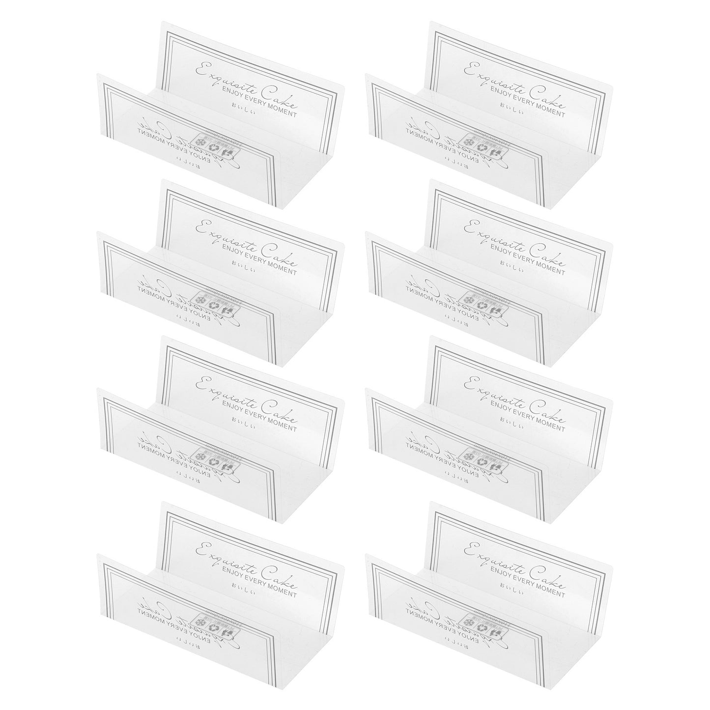 100PCS Mousse Surrounding Edge Transparent Cake Collar Kitchen DealSniper.net