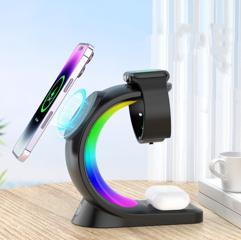4 In 1 Magnetic Wireless Charger Fast Charging Electronics DealSniper.net