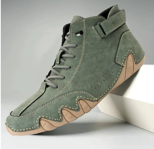 Men's High Top Cotton Shoes Casual Fleece Thickening Men DealSniper.net