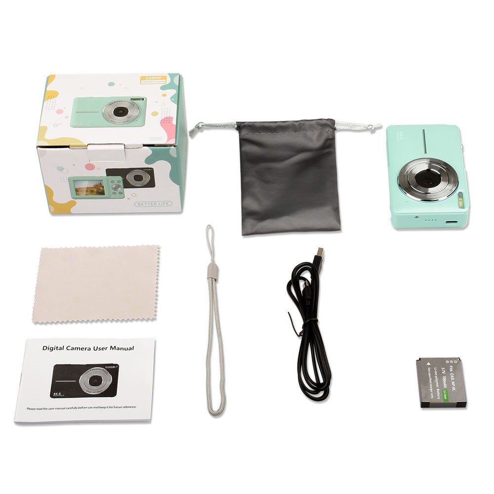 Mini Digital Camera Children's HD Digital Camera Electronics DealSniper.net Green With 32G Memory Card AU
