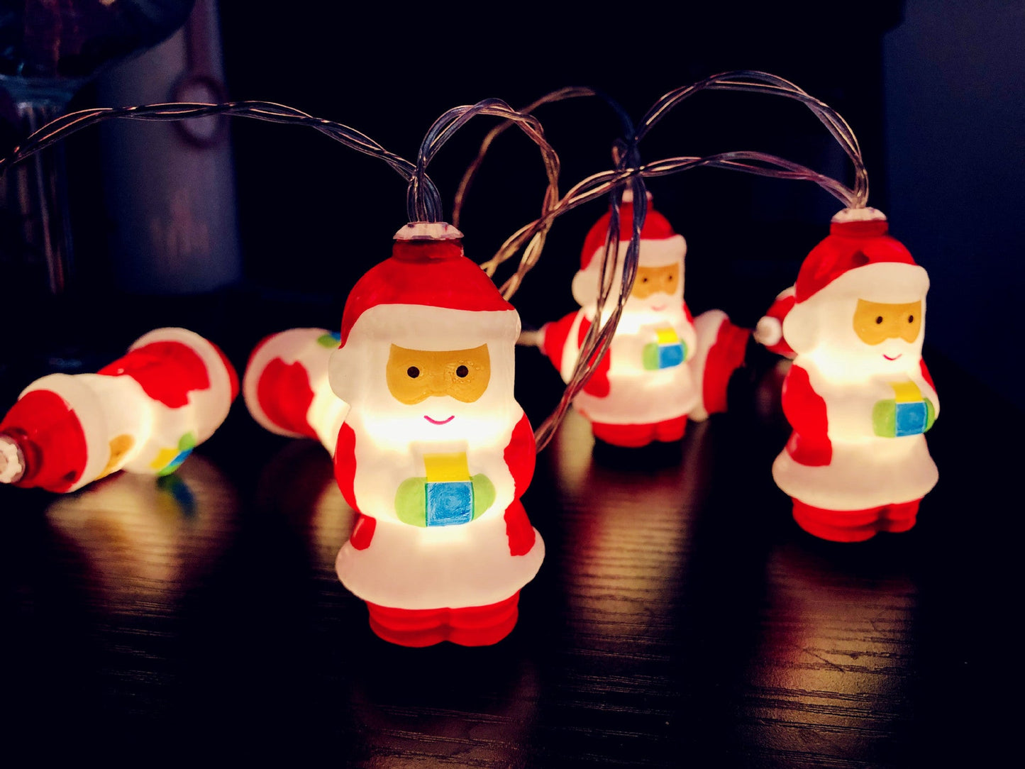 Christmas Decoration LED Santa Claus String Lights Holidays DealSniper.net 1.65m USB