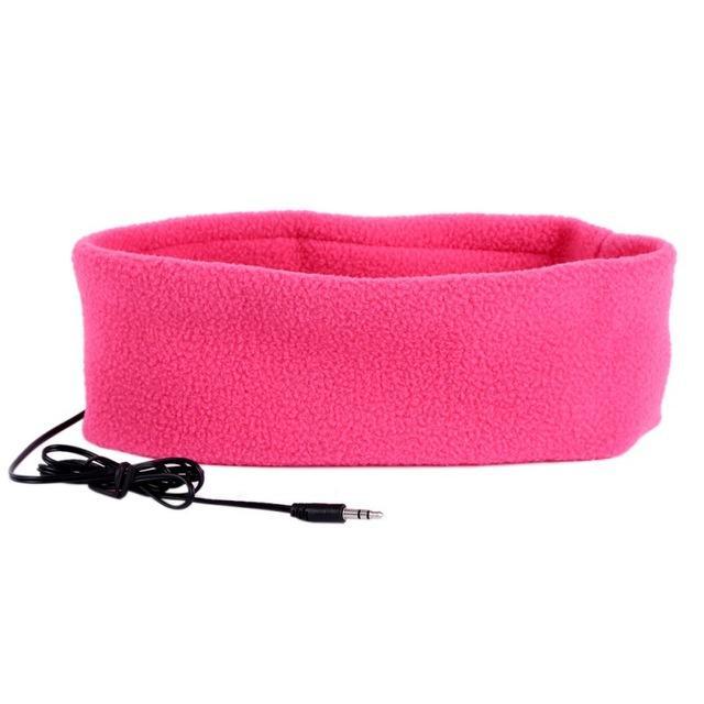 Sleep Phones - The Sleeping Headphone Headband Gadgets DealSniper.net Rose red