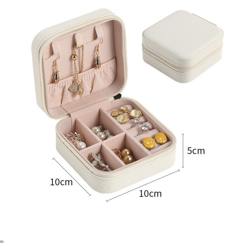 Travel Portable Accessories Storage Box Travel DealSniper.net Pearl white