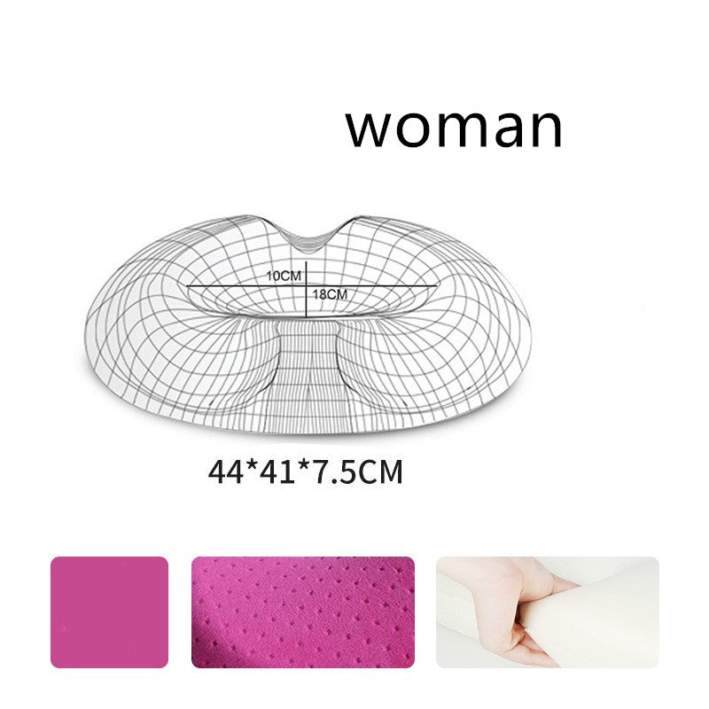 Seat Cushion Pillow for Office Memory Foam Health DealSniper.net Rose Red Velvet Woman
