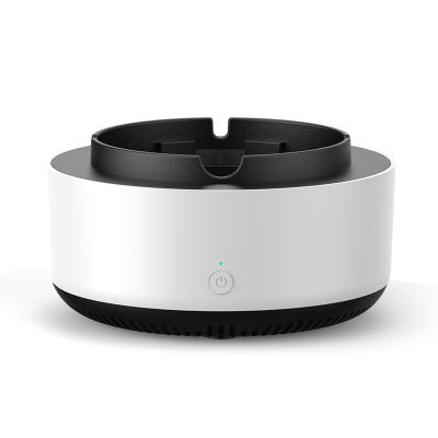 Air Purifier Ashtray Intelligent Electronic Ashtray Home Decor DealSniper.net White