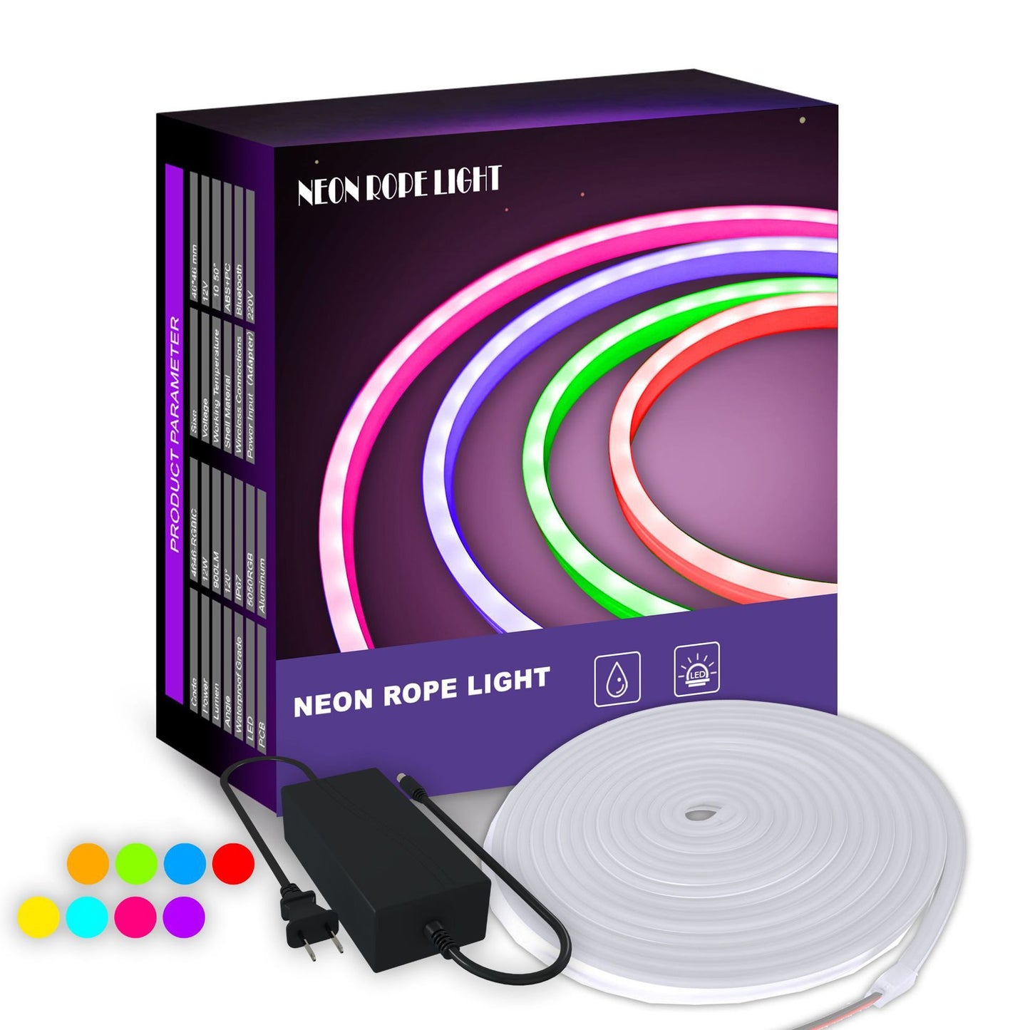 LED Flexible Neon Light Belt Modeling House DealSniper.net