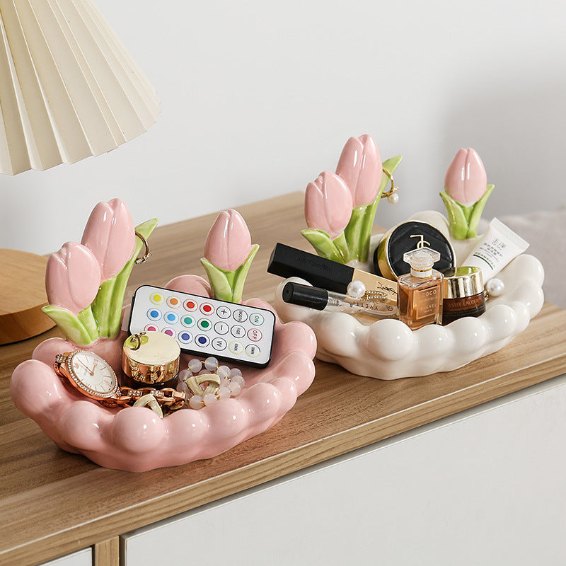 Tulip Home Hallway Key Storage Box Desktop Home Decor DealSniper.net