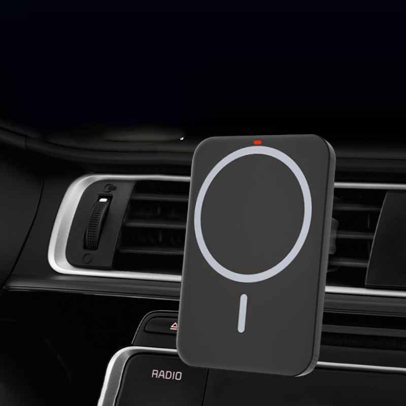 Car Magnetic Suction Wireless Charger Navigation Bracket Vehicle DealSniper.net