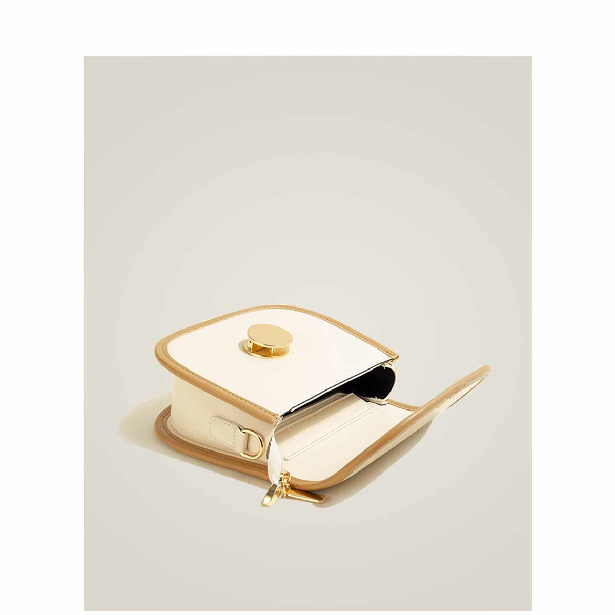 Trendy Fashion One Shoulder Messenger Saddle Bag Women Women DealSniper.net