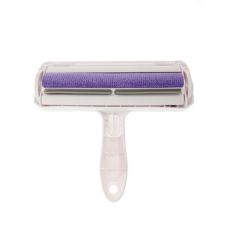 Pet Hair Remover Lint Roller Hair Removal Device Clothes Nap Removing Device Deals DealSniper.net Purple opp