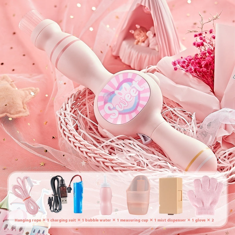 Onshine Smoke Bubble Machine Toys Kids DealSniper.net Pink