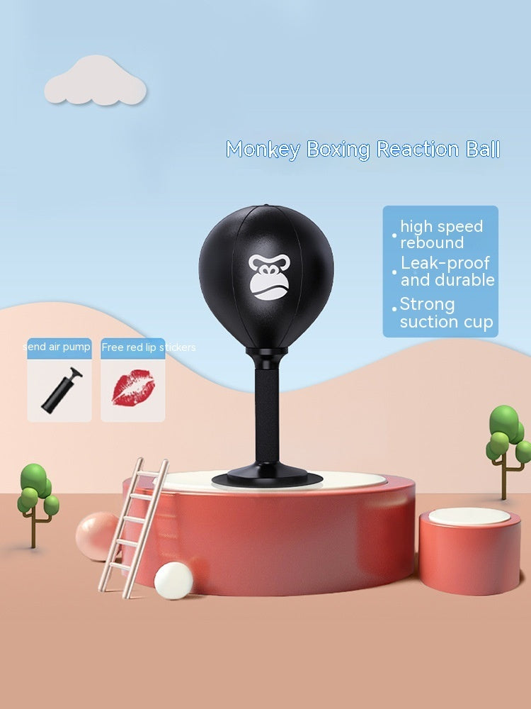 Boxing Desktop Speed Ball Agility Dodge Reaction Training Target Sports DealSniper.net Ruffle Monkey Style
