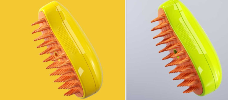 Pet Electric Spray Massage Comb Steam Brush Pets DealSniper.net Set2 USB
