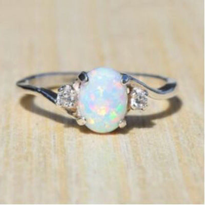 Women's Opel Ring Jewelry DealSniper.net White 10number