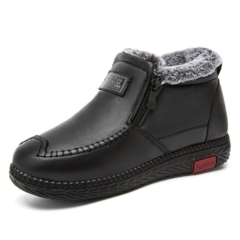 Plush Ankle Boots Winter Warm Shoes Gift For Mom Snow Boots Women Women DealSniper.net