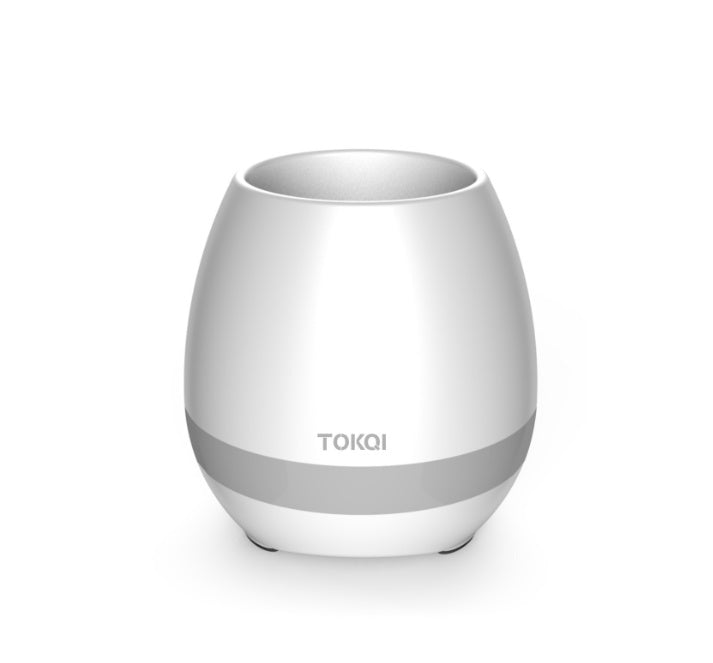 Touch-sensitive music vase desktop audio House DealSniper.net White 5W
