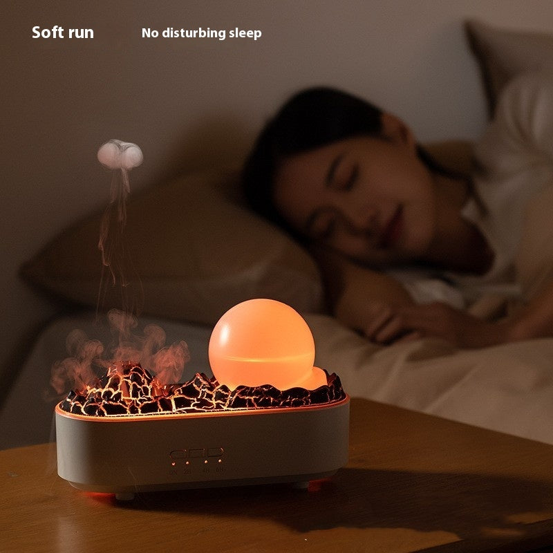 Volcano Humidifier Household Heavy Fog Desktop Creativity Ornaments Home Decor Gym From House