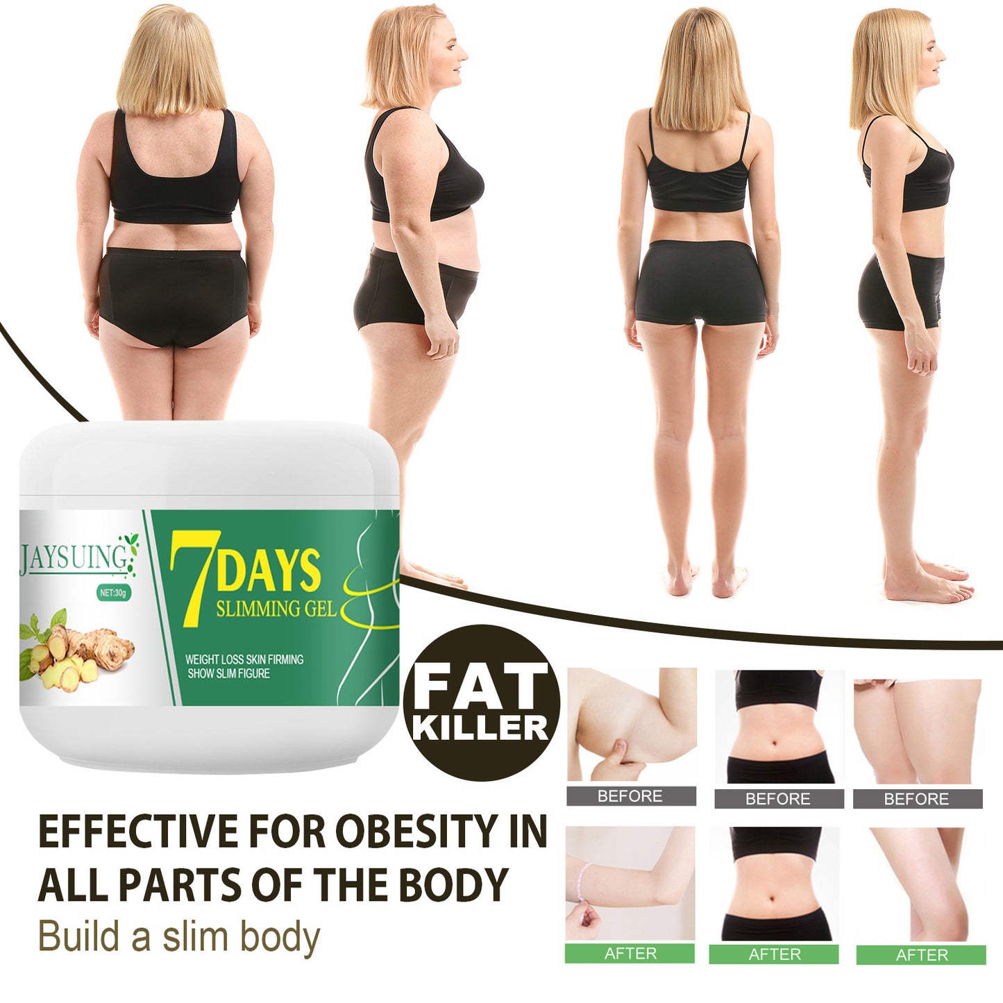 Ginger Abdominal Shrinking And Slimming Cream Beauty DealSniper.net