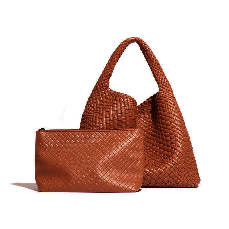 Fashion Casual Large Capacity Hand-woven Bag Women Women DealSniper.net