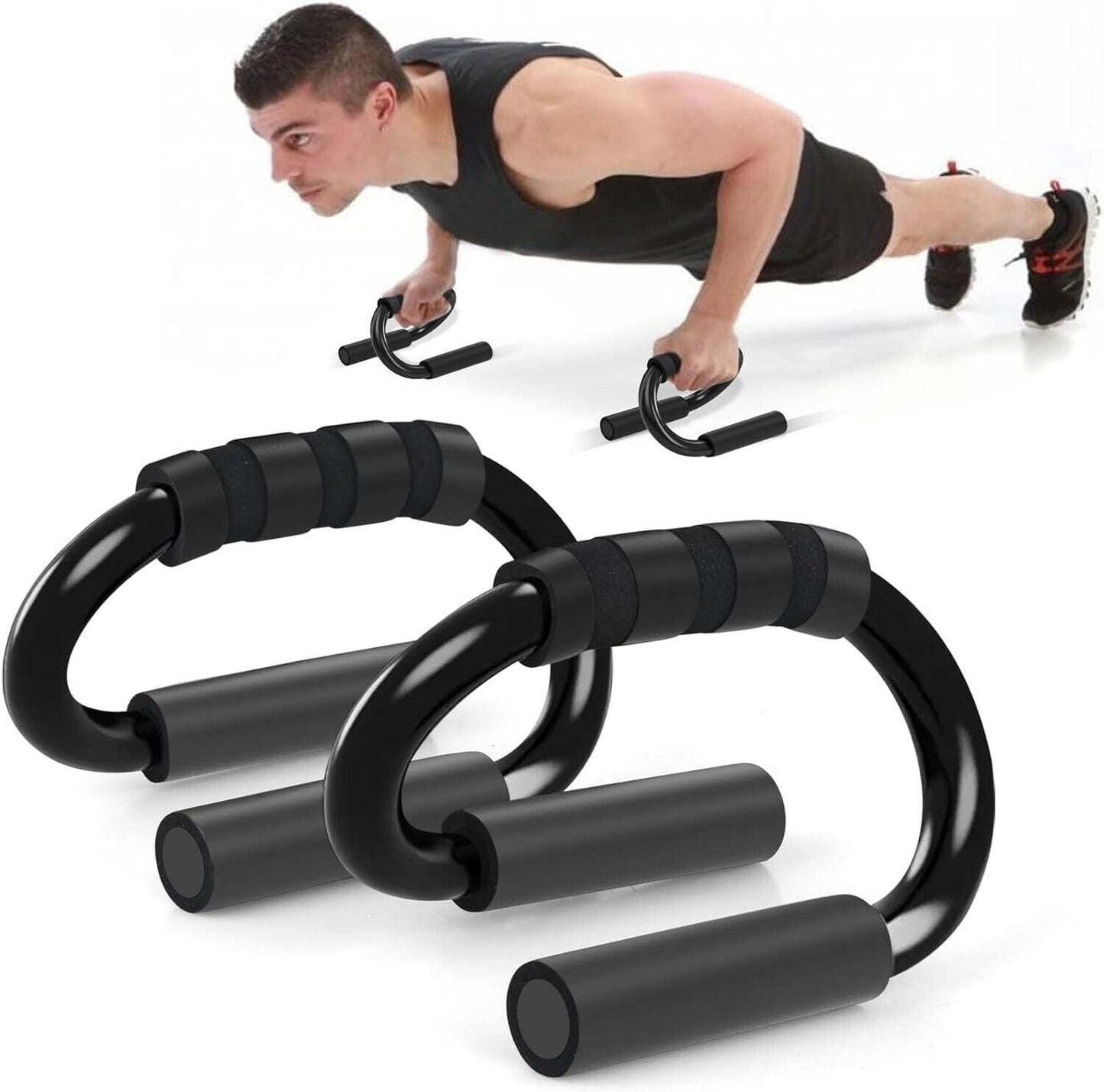 Body Sculptured Push Up Bars Press Handles Stands Sports DealSniper.net