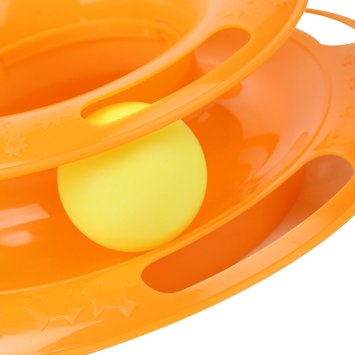 Pet Cat Crazy Ball Disk Interactive Toys Amusement Plate Toy Pets DealSniper.net