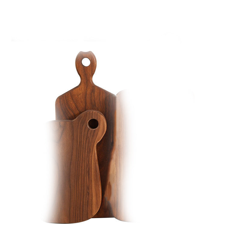 Home Kitchen Simple Black Walnut Cutting Board Kitchen DealSniper.net Brown 34x13x2cm