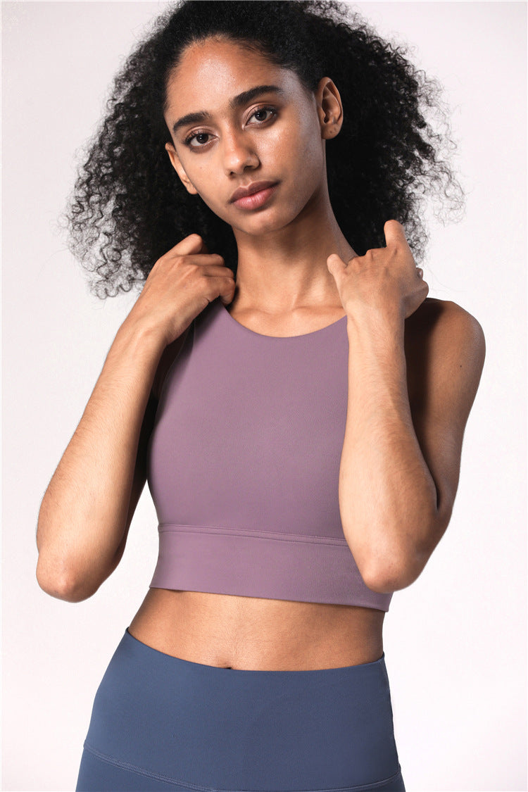 Fitness Cross Back Underwear Strappy Longline Yoga Bras Deals DealSniper.net Mulbevry L