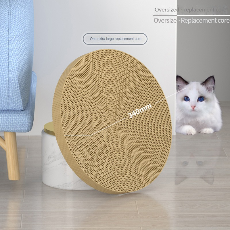 Non-flaking Corrugated Paper Wear-resistant Cat Scratching Board Pets DealSniper.net Replacement Cores Only XL
