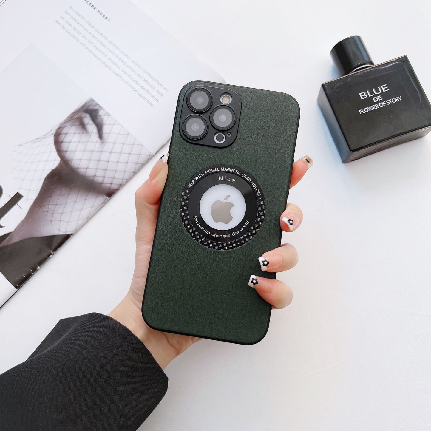 Phone Case ProMax Wireless Magnetic Mirror 11PRO Protective Case Gadgets DealSniper.net Dark Green IPhone 11Promax