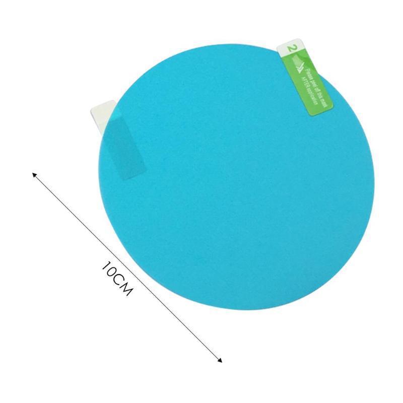 Waterproof film for car rearview mirror Vehicle DealSniper.net Round 9.5x9.5cm