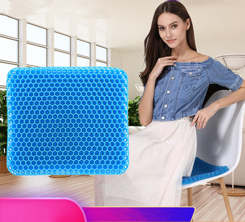 Summer Gel Cushion Honeycomb Car Seat Cushion Vehicle DealSniper.net