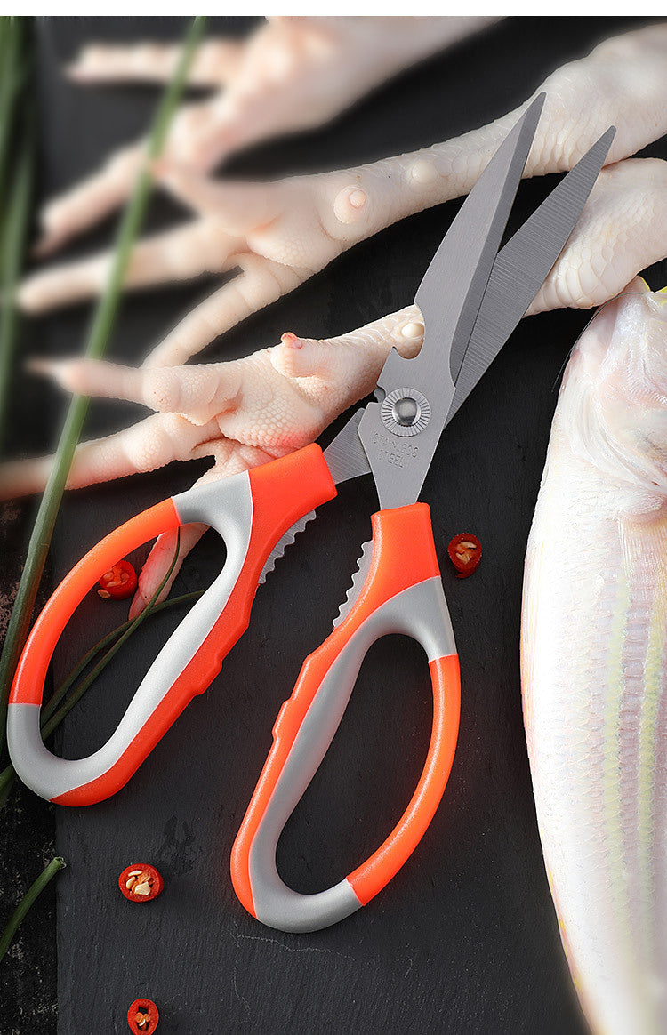 Stainless steel household kitchen scissors Kitchen DealSniper.net