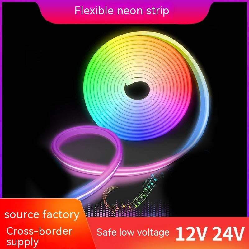 Neon Light With Low Voltage Outdoor Flexible Waterproof House DealSniper.net