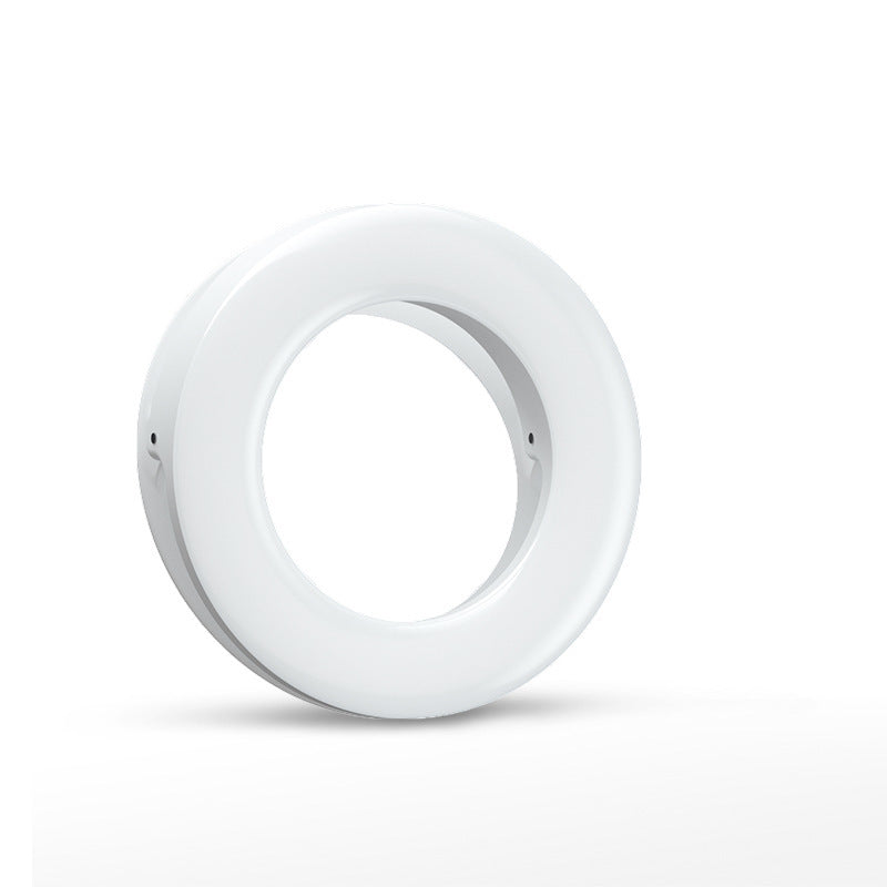 Led Selfie Ring Light For Cell Phone Photography Video Lighting Camera Photo On Youtube Live Streaming With USB Plug Home DealSniper.net White