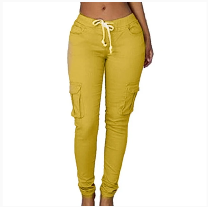 Women's multi-bag casual pants Women DealSniper.net