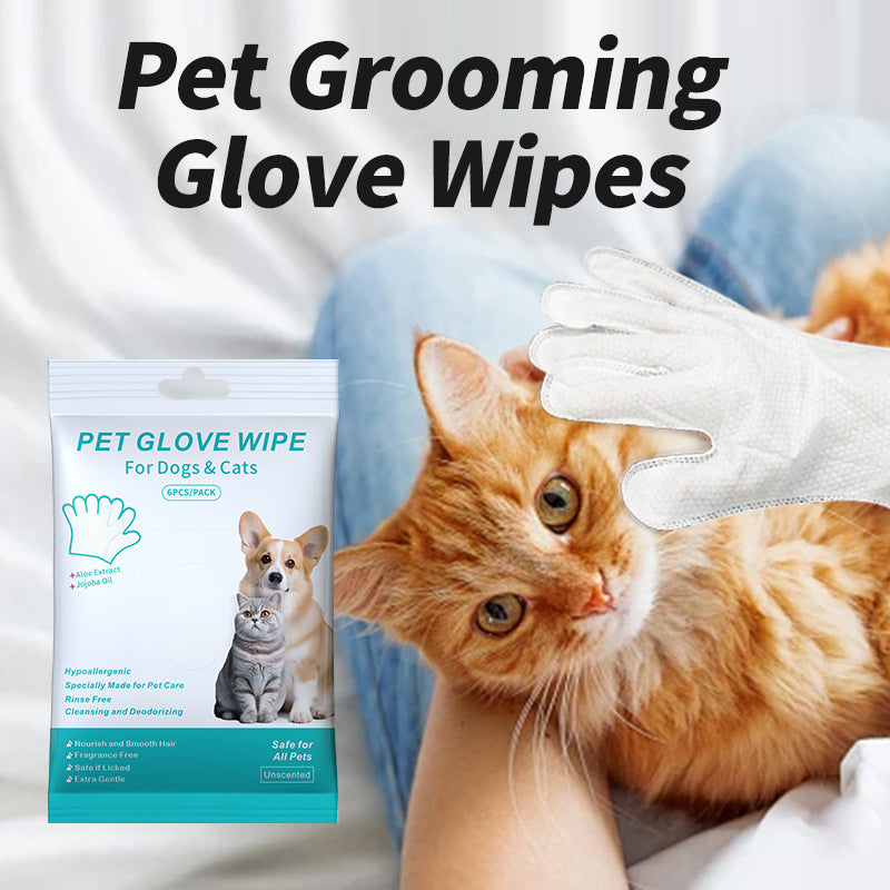 Pet Disposable Gloves Cat Dog Cleaning Dry Cleaning Pets DealSniper.net