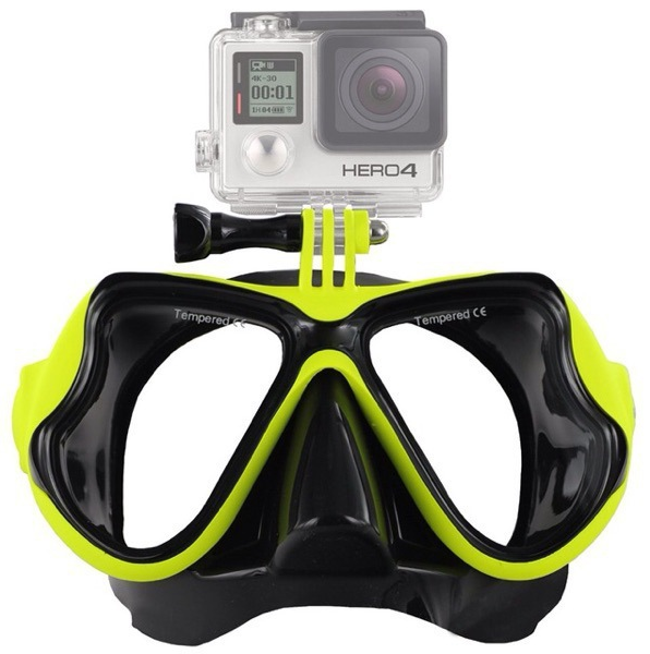 Sports DV diving glasses Sports DealSniper.net yellow
