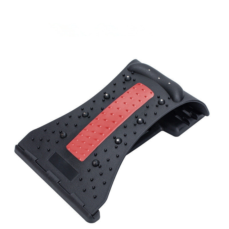 Home lumbar spine cervical support neck traction device Health DealSniper.net Pink Chinese