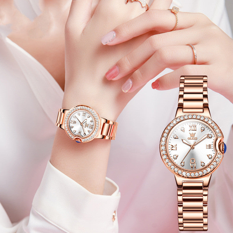 Explosions Waterproof Ladies Watch Women Women DealSniper.net White