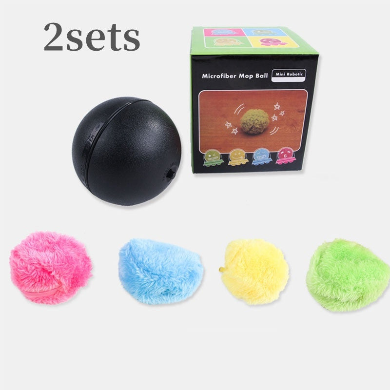 Magic Roller Ball Activation Automatic Ball Dog Cat Interactive Toy Pets DealSniper.net Photo Color 2sets