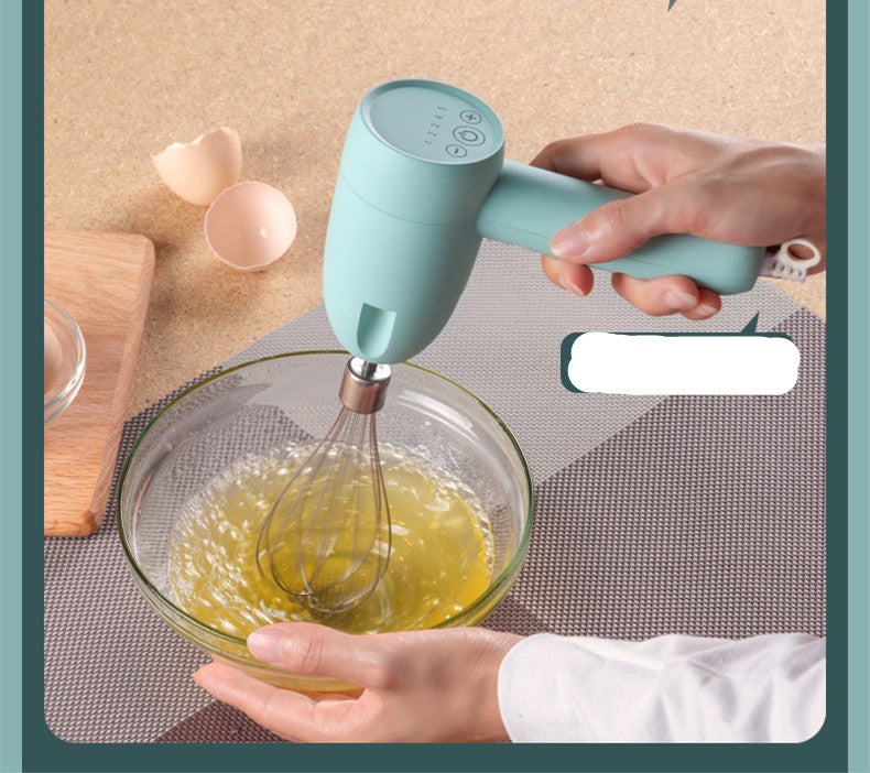 Kitchen New Three-in-one Wireless Electric Egg Beater Kitchen dealsniper-net
