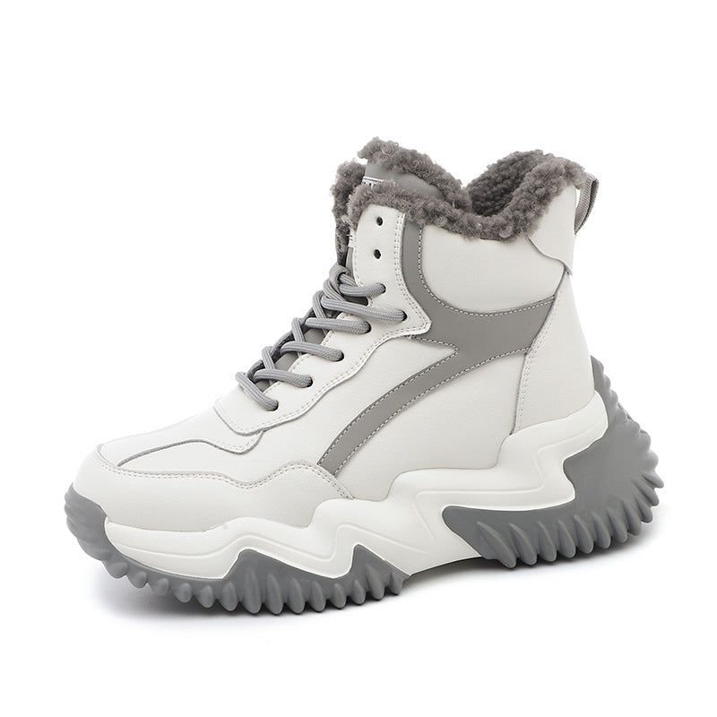 Fashion Big Cotton Shoes Plush Snow Boots For Women Women DealSniper.net