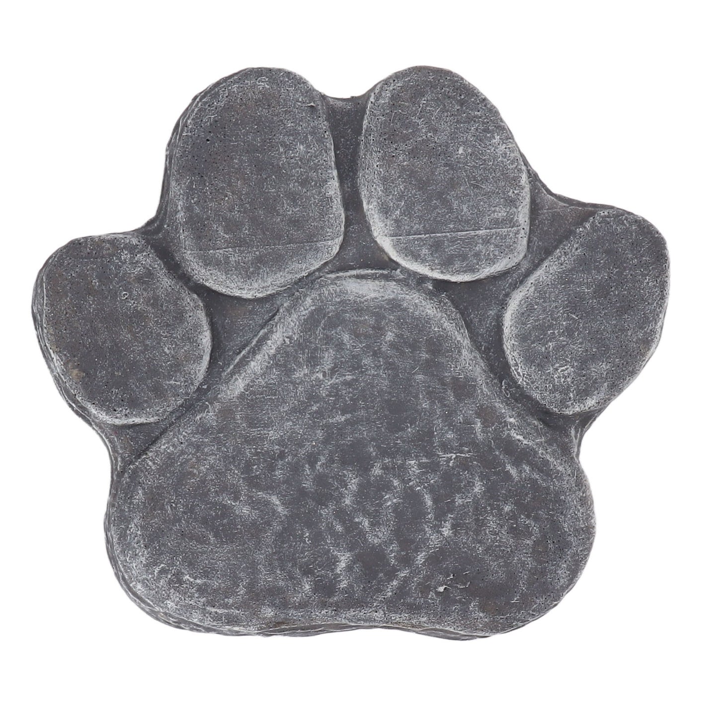 Dog Pawprint Memorial Stone DIY Lettering Dog Grave Pets DealSniper.net grey