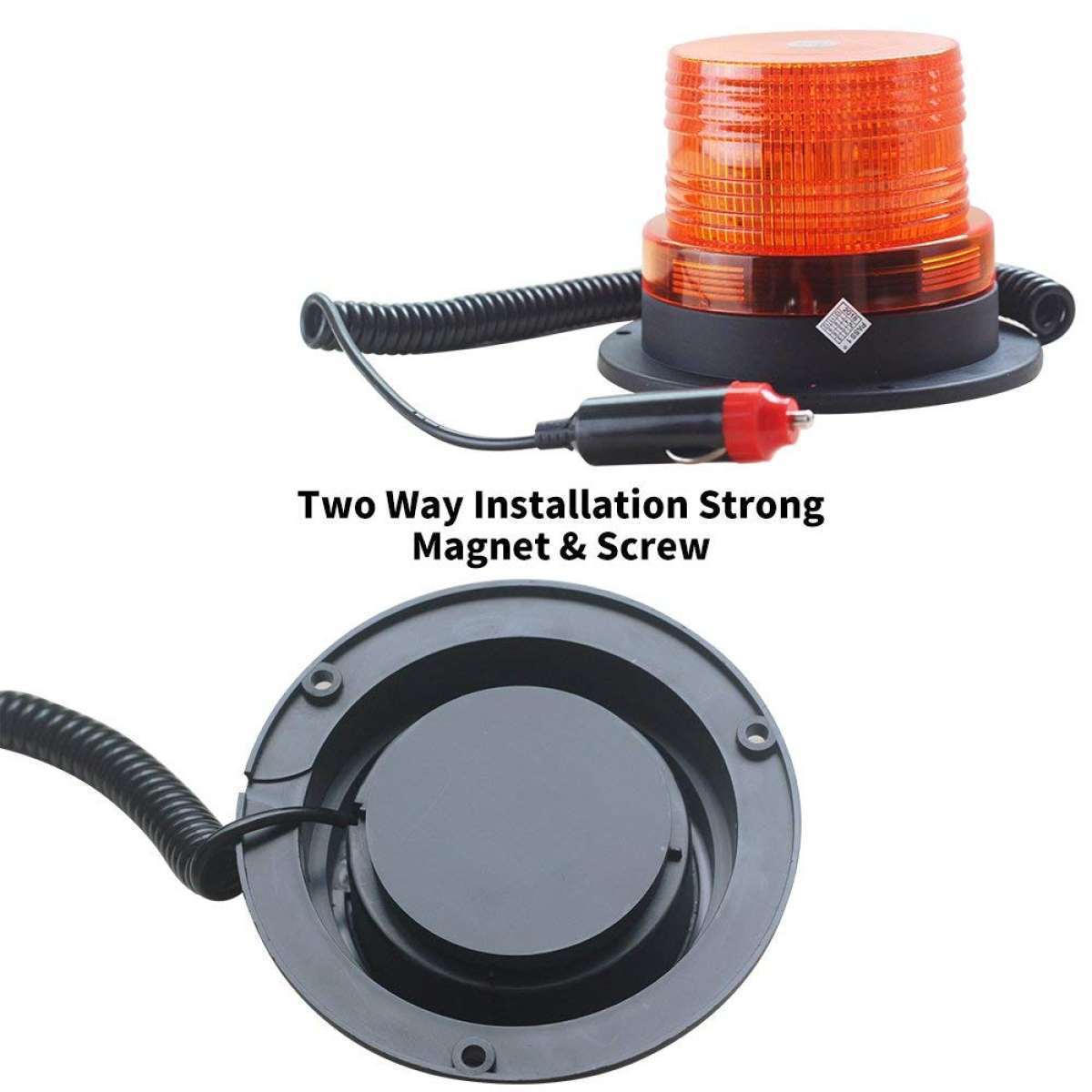 Forklift Engineering Vehicle School Bus LED Ceiling Warning Light Vehicle DealSniper.net