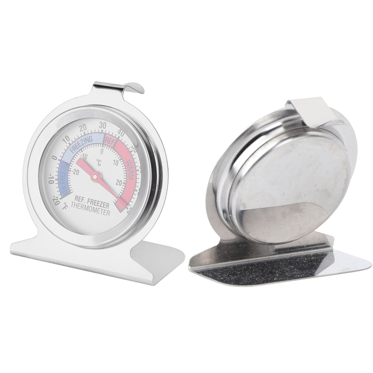 Stainless Steel Large Dial Freezer Refrigerator Thermometer Kitchen DealSniper.net