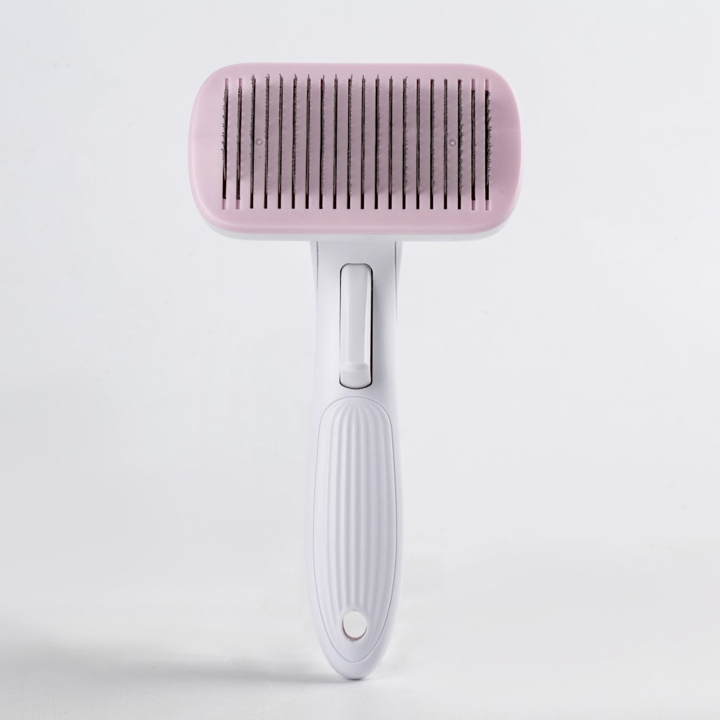 New Style Pet Hair Removal Comb Pets Gym From House Red A