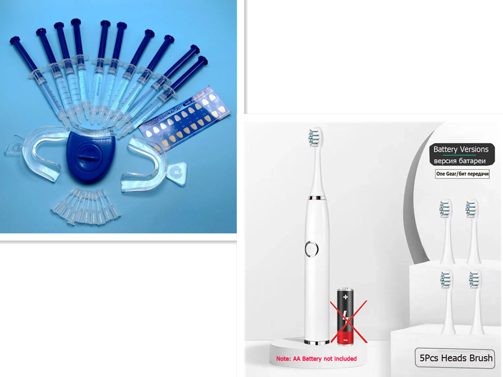 Bright Teeth Whitening Kit Health DealSniper.net White set