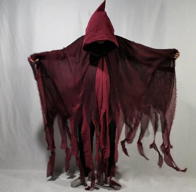 Unisex Halloween Ghost Dementors Cosplay Costume Gothic Horror Holidays null Red Average Size