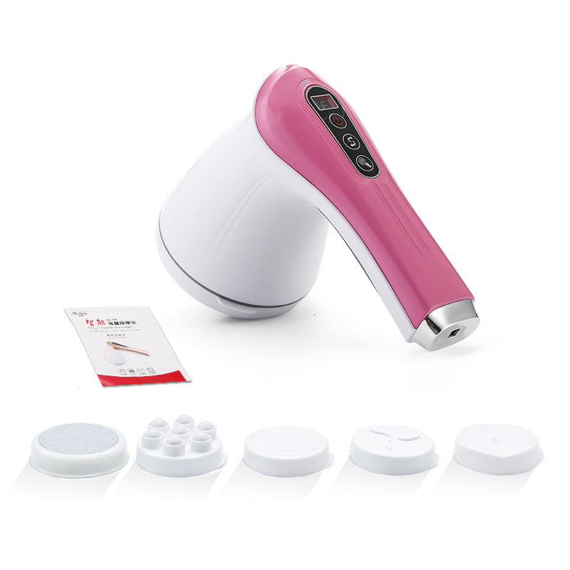Rechargeable body massager Electronic dealsniper-net Rose Red EU