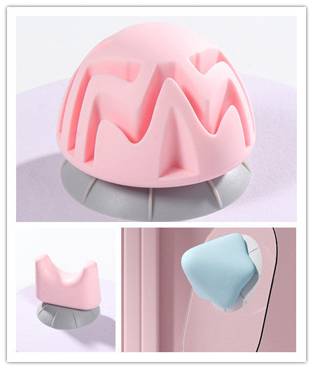 Suction Cup Type Fascia Ball Massage Ball Adsorption Health DealSniper.net Set